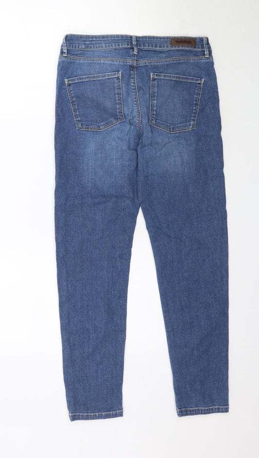 Denim Studio Womens Blue Denim Skinny Jeans Size 30 L28 in