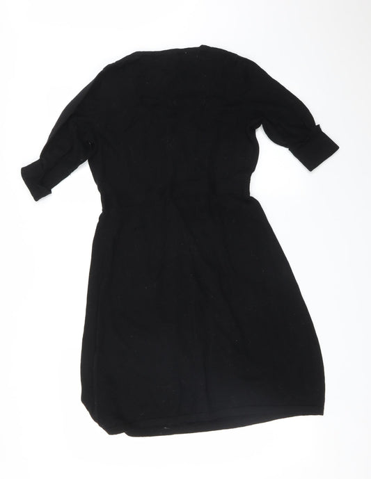 Dorothy Perkins Womens Black Fit & Flare Size 10
