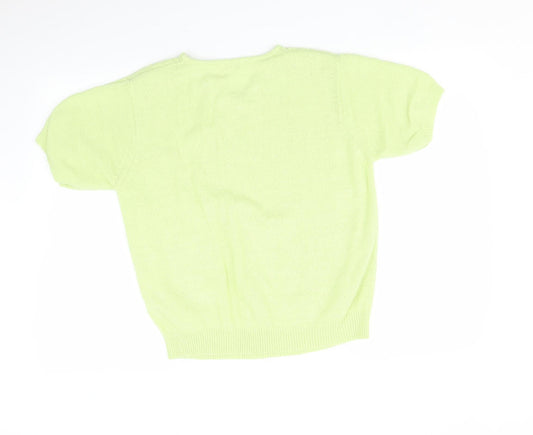 Berkertex Womens Green Basic T-Shirt Size 16