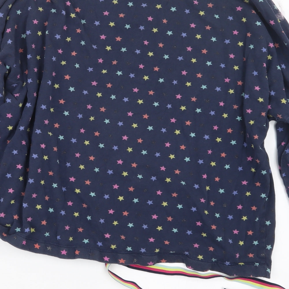 NEXT Womens Blue Geometric Top One Piece Size M