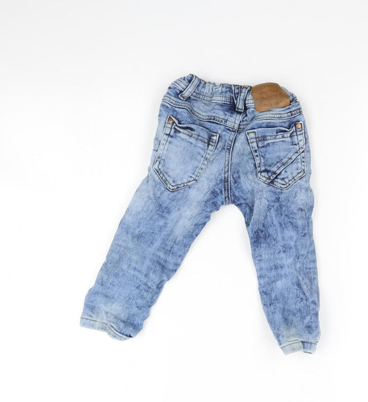 NEXT Baby Blue Denim Capri Jeans Size 18 Months