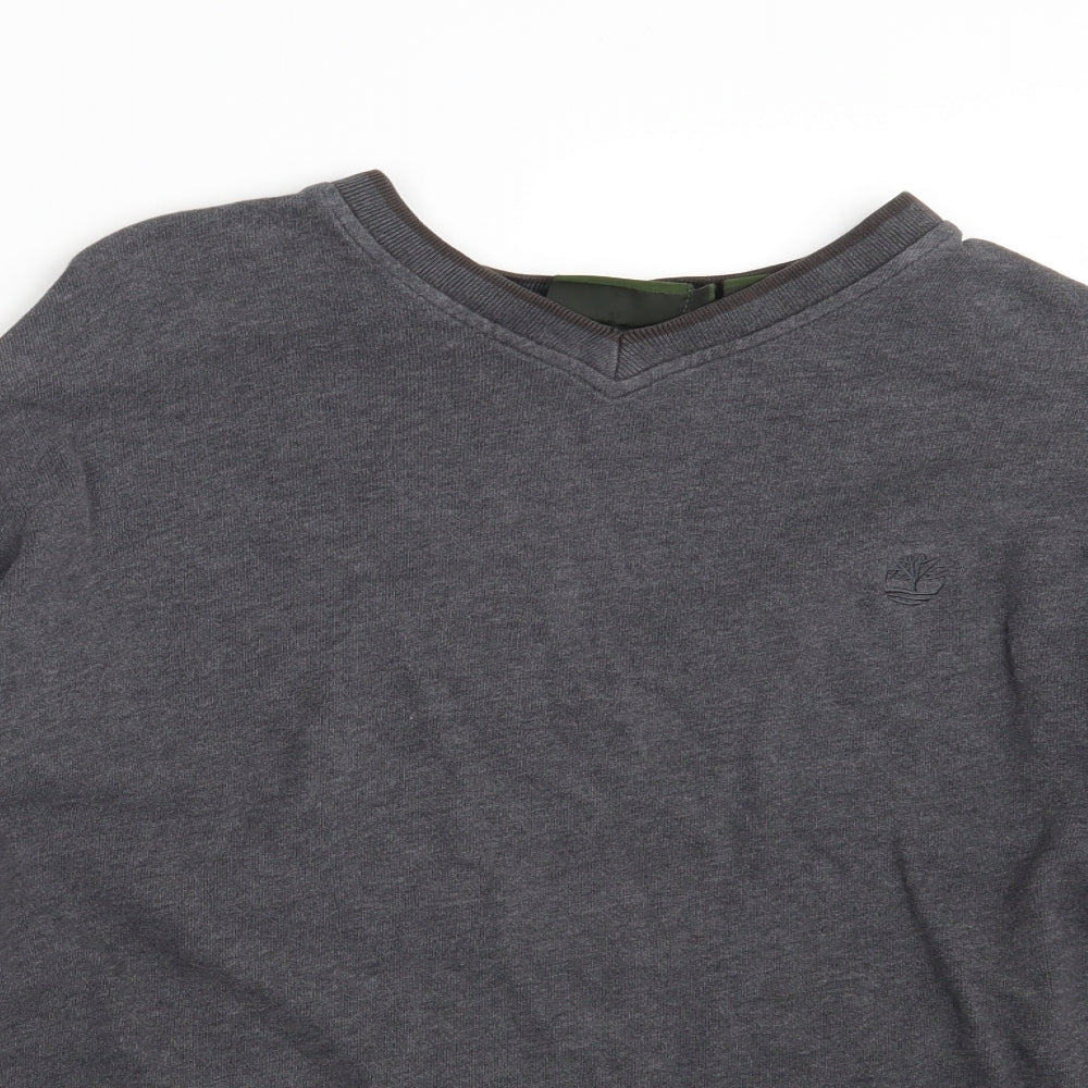 Timberland Mens Grey Pullover Sweatshirt Size M