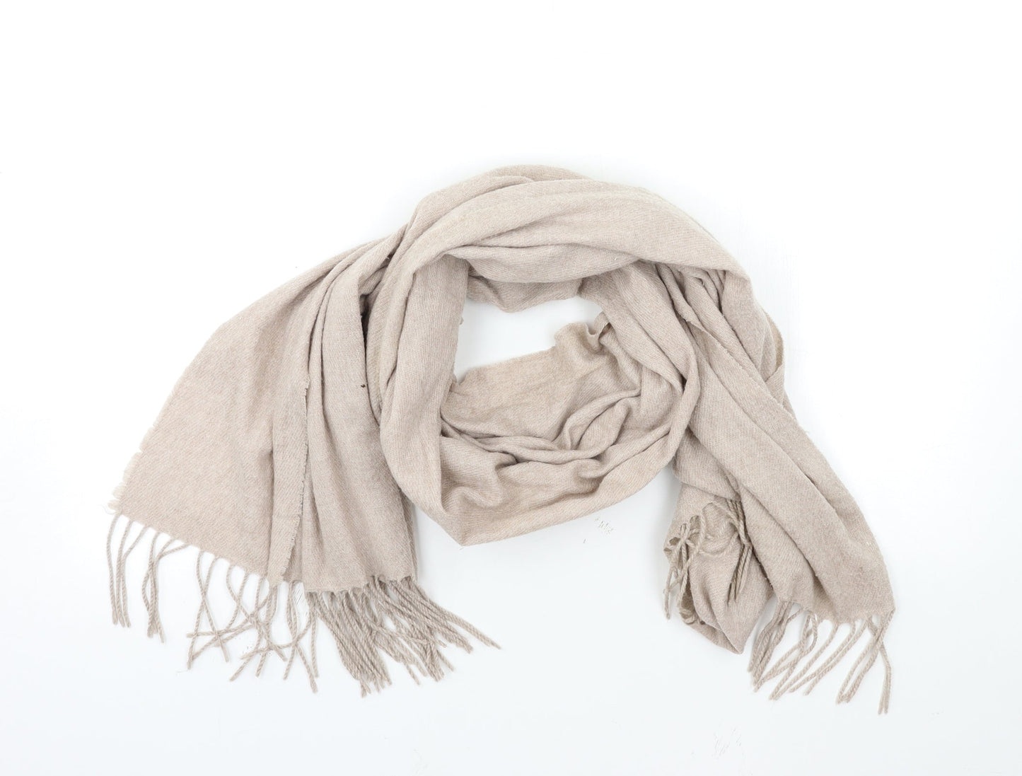 Preworn Womens Beige Scarf
