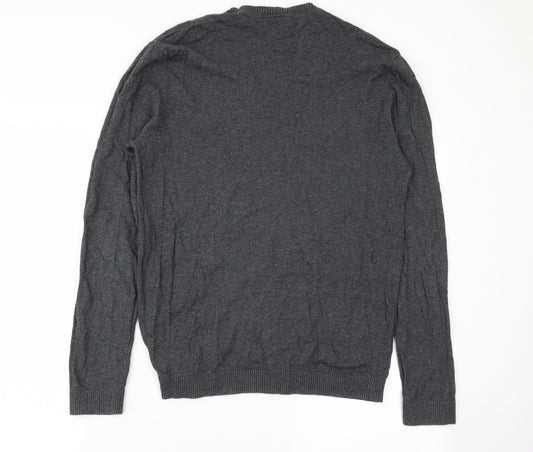ASOS Mens Grey Pullover Jumper Size M