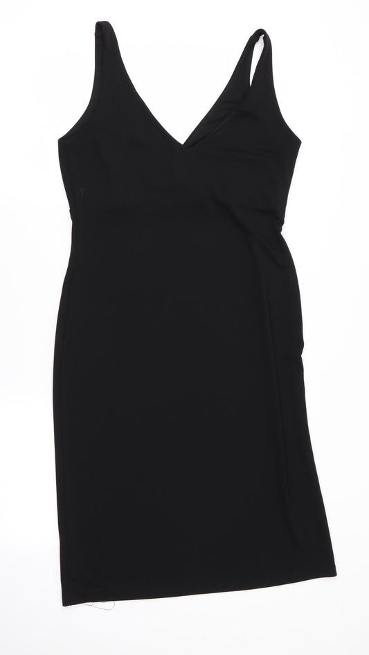 Dorothy Perkins Womens Black Fit & Flare Size 12
