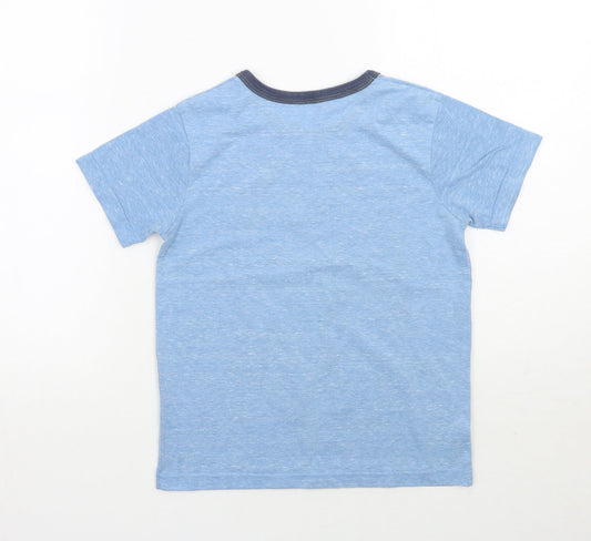 Woolworths Boys Blue Basic T-Shirt Size 10 Years