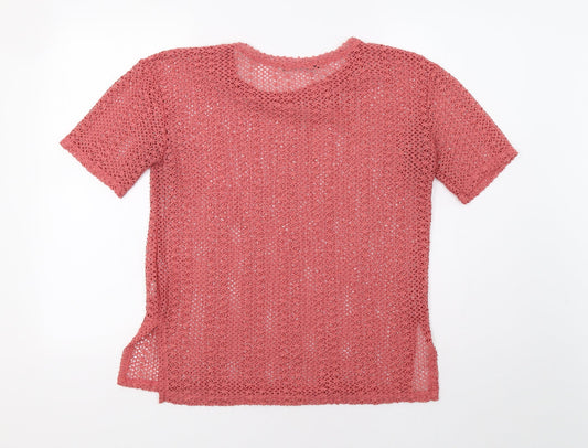 Zara Womens Pink Camisole Blouse Size M