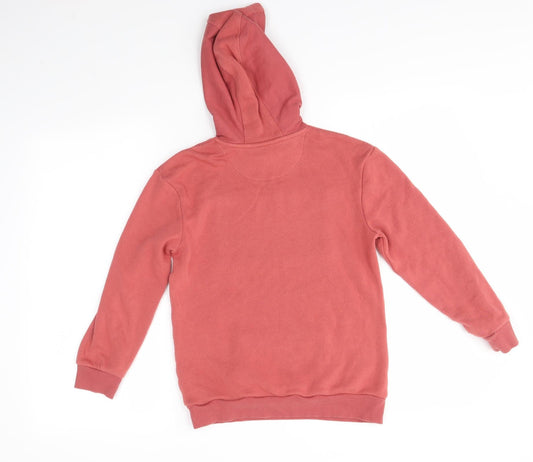 M&S Girls Pink Pullover Hoodie Size 9-10 Years