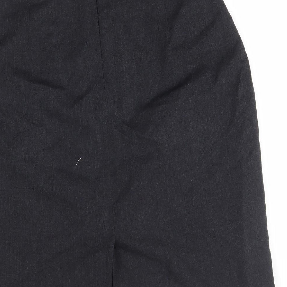 clubclass Womens Grey Straight & Pencil Skirt Size 12