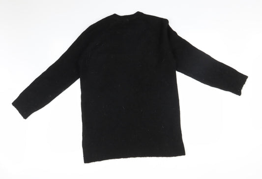 New Look Womens Black Pullover Jumper Size S
