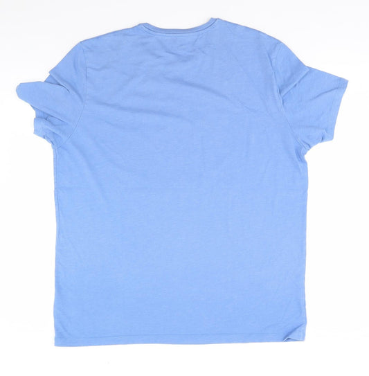 Volkswagen Womens Blue Basic T-Shirt Size XL - Awesome Dad