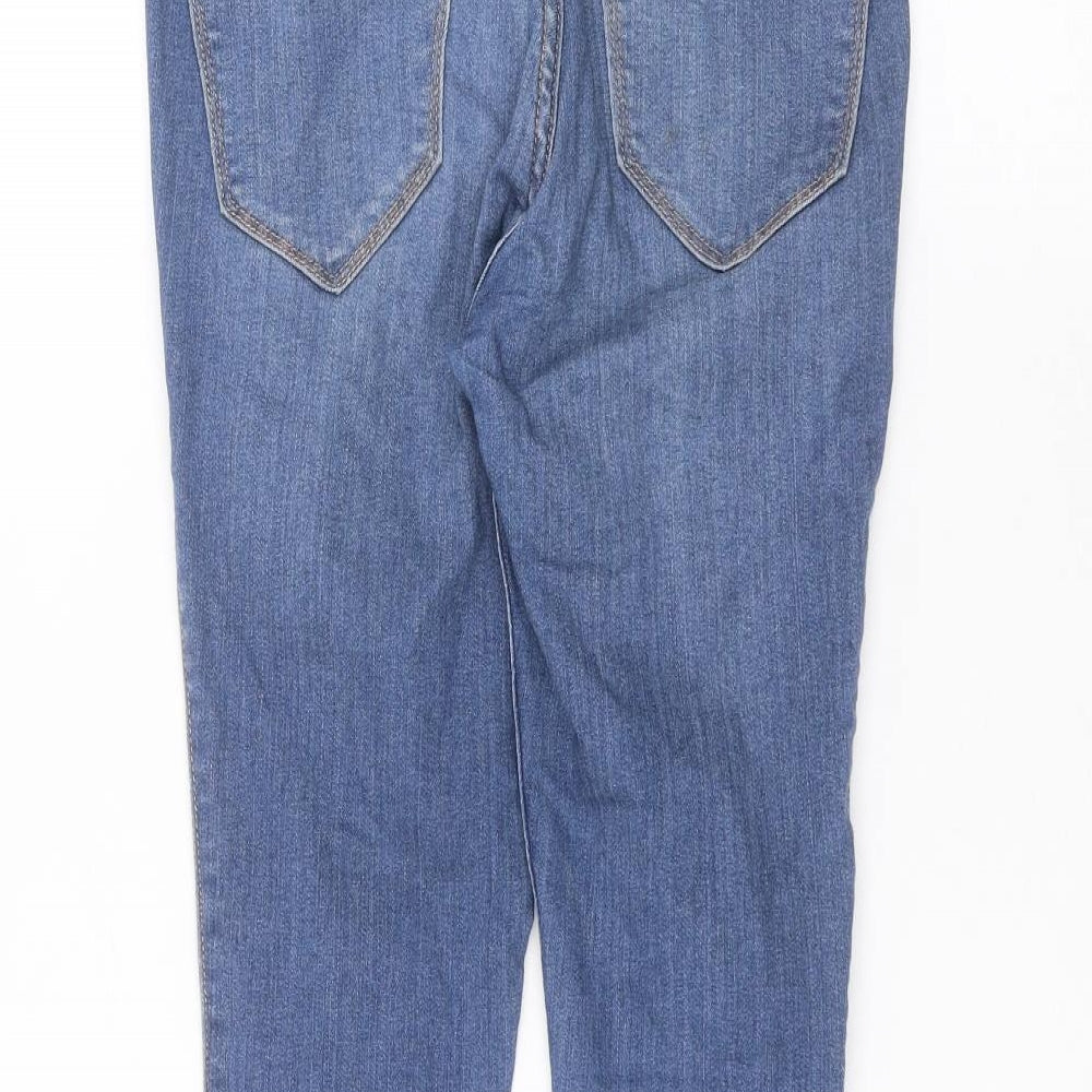 Hollister Womens Blue   Skinny Jeans Size 26 in L26 in - ripped details