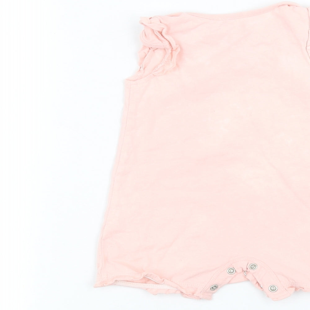 George Baby Pink Babygrow One-Piece Size 3-6 Months