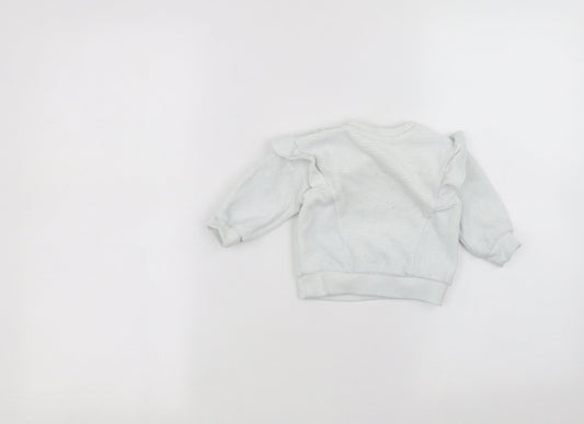 Primark Baby White Pullover Jumper Size 3-6 Months