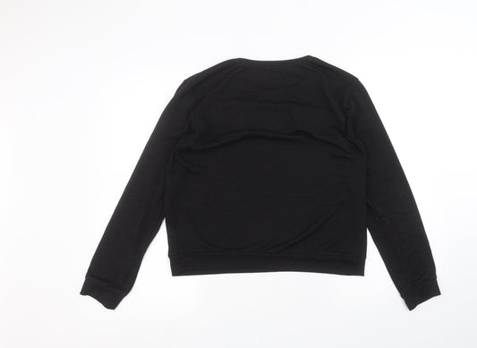 Studio Womens Black Pullover Jumper Size 12