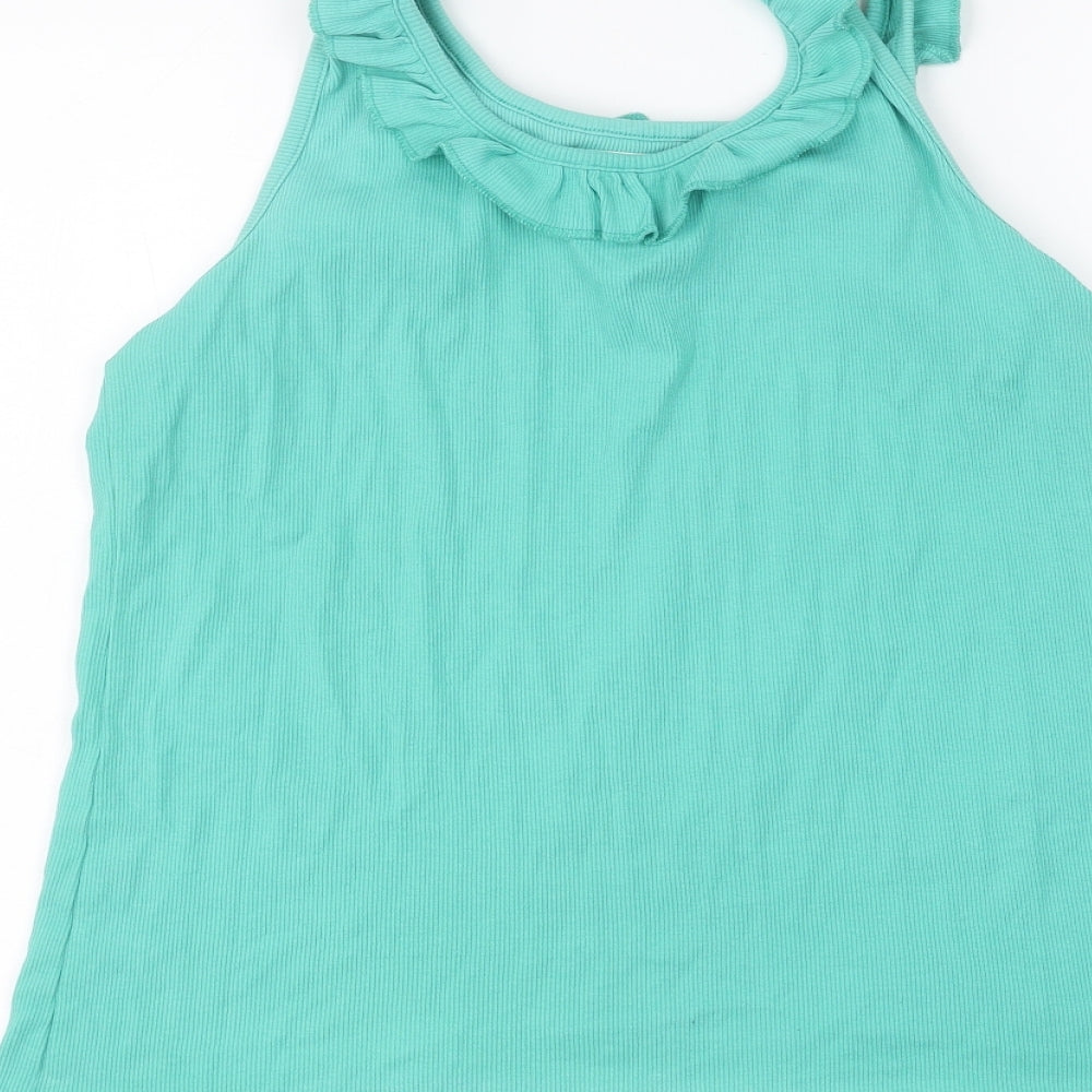 NEXT Womens Green Basic T-Shirt Size 14