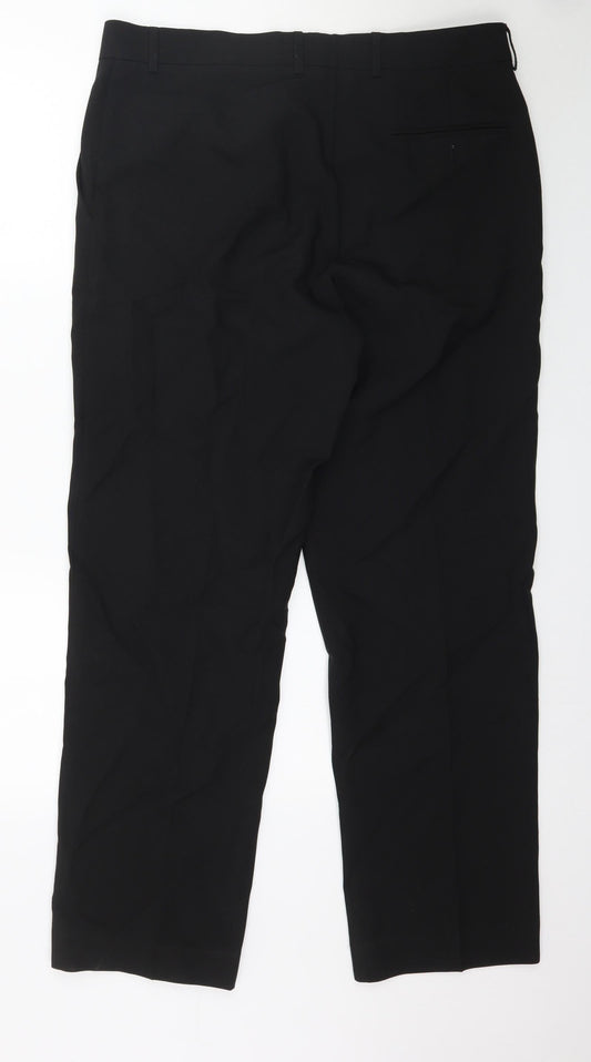 Debenhams Womens Black Trousers Size 36 in L31 in - Work Office