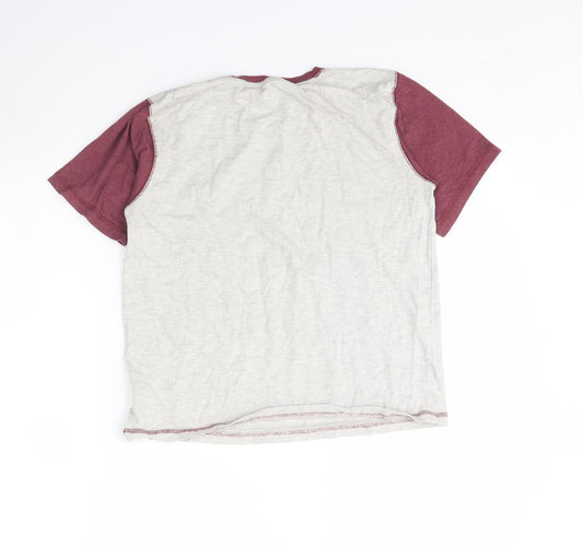 Preworn Boys Grey Basic T-Shirt Size 13 Years