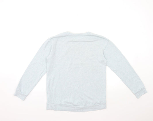 George Girls Blue Knit Pullover Jumper Size 13 Years