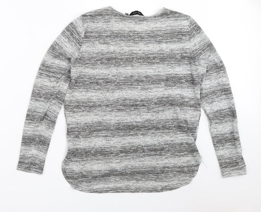 New Look Womens Grey Pullover Jumper Size 10