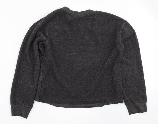 Topshop Womens Grey Pullover Jumper Size 6