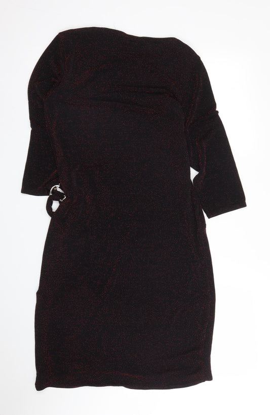 Blue Chameleon Womens Purple Sheath Size 14