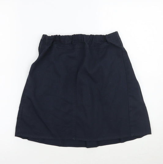 Marks and Spencer Girls Blue A-Line Skirt Size 9-10 Years