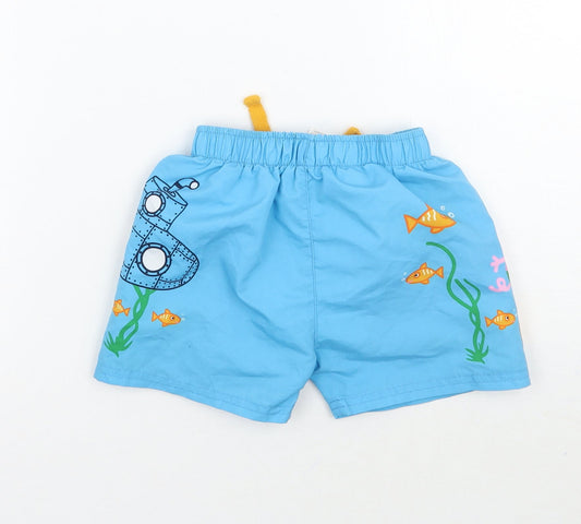 Peppa Pig Boys Blue Bermuda Shorts Size 2-3 Years
