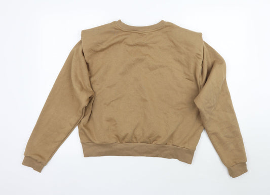 H&M Womens Brown Pullover Jumper Size M