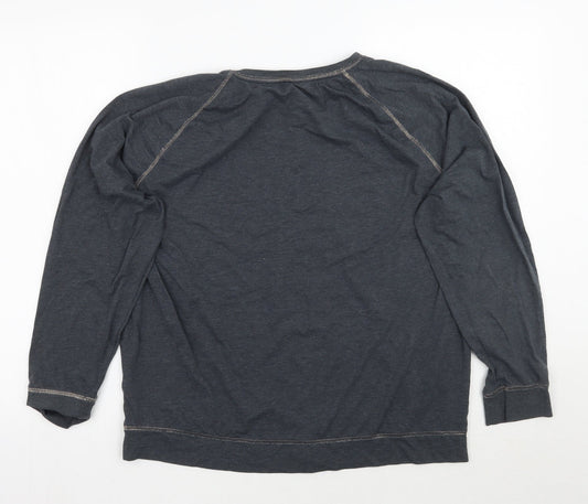 Marks and Spencer Womens Grey Pullover Jumper Size 16