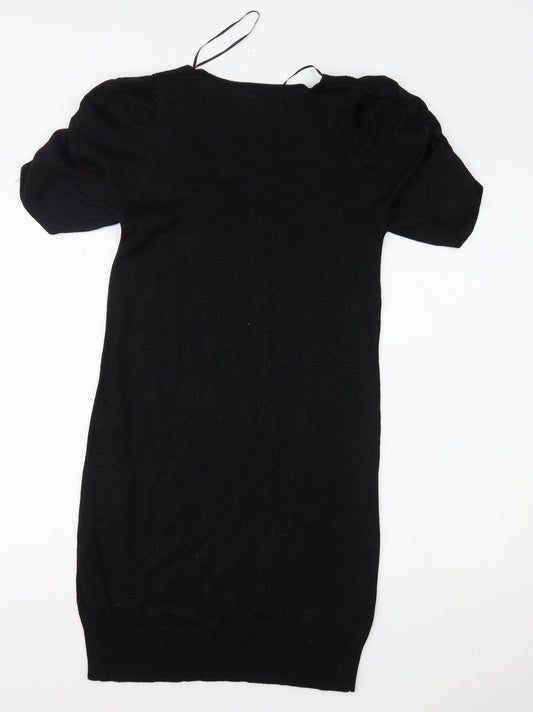 eVIE Womens Black Bodycon Size 12