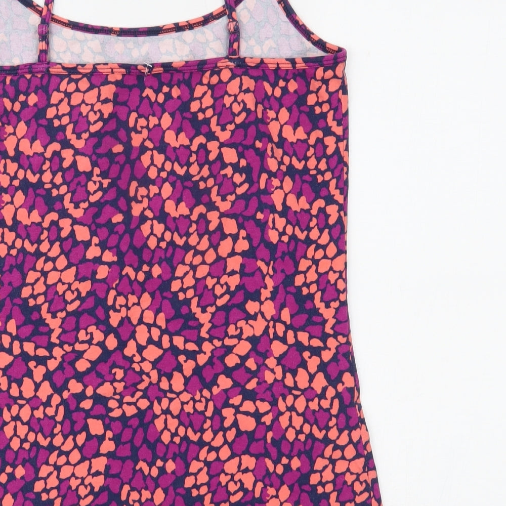 Papaya Womens Multicoloured Animal Print Camisole Tank Size 14