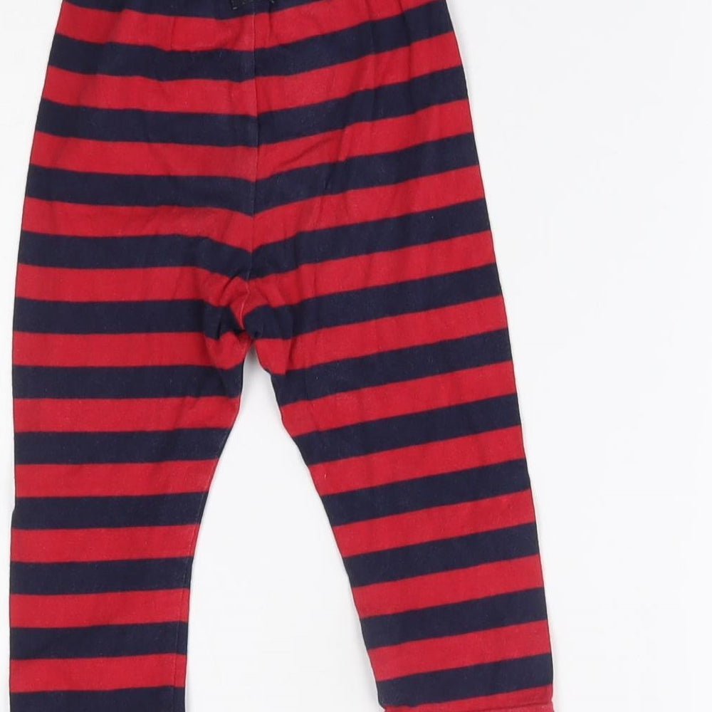 Gap Baby Red Striped Pyjama Pants Size 18-24 Months