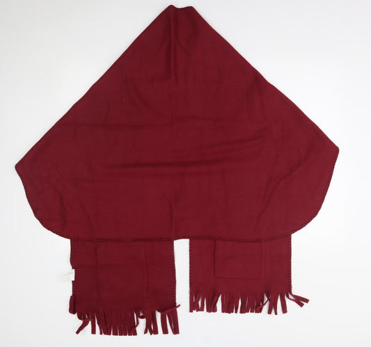 Preworn Womens Red Cape Jumper One Size