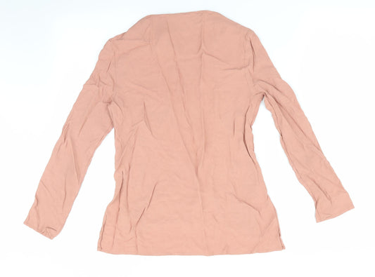 Zara Womens Brown Tunic Blouse Size 4