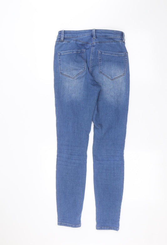 NEXT Womens Blue Skinny Jeans Size 8 L27 in