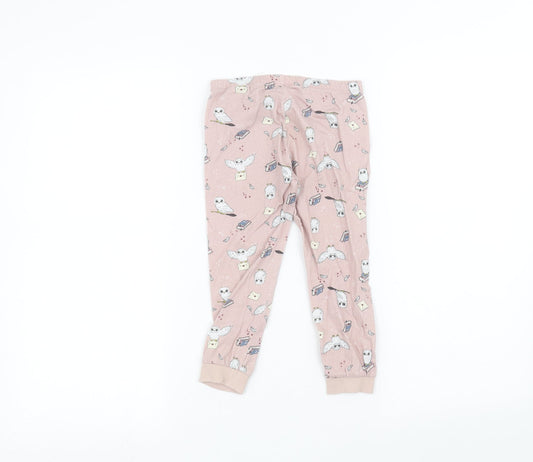 H&M Girls Pink Sweatpants Trousers Size 3-4 Years