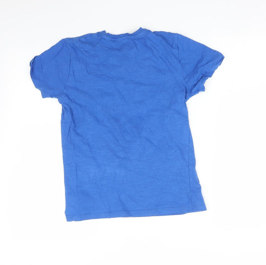 NEXT Boys Blue Basic T-Shirt Size 10 Years