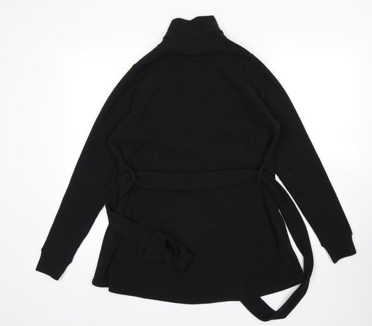 In the Style Womens Black Cardigan Jumper Size 12