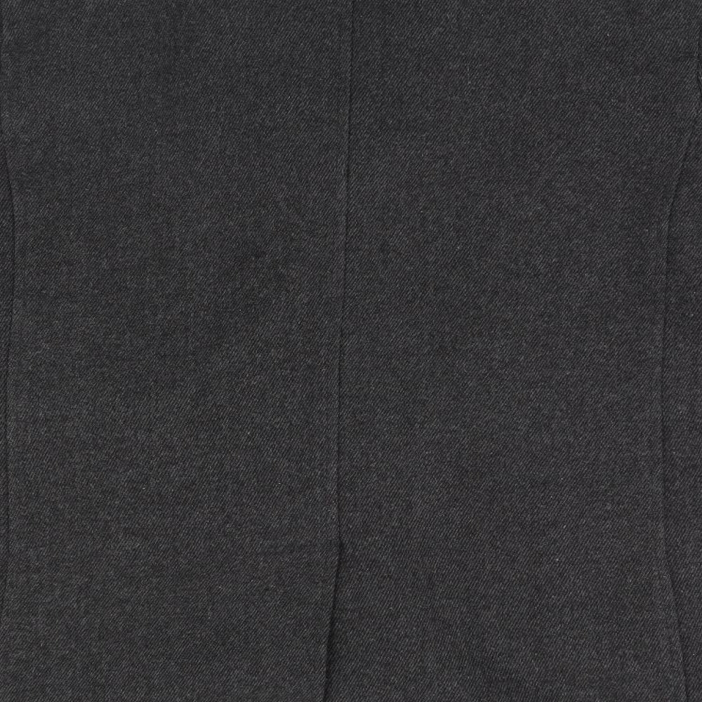 Aspen & Court Womens Brown Overcoat Jacket
