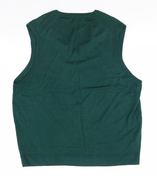 Preworn Mens Green Pullover Jumper