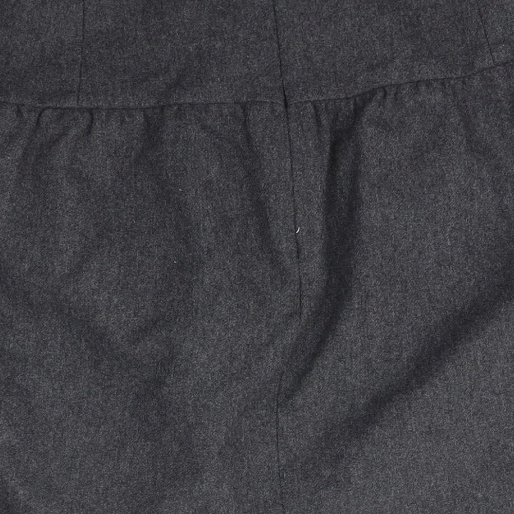 Warehouse Womens Grey Straight & Pencil Skirt Size 10