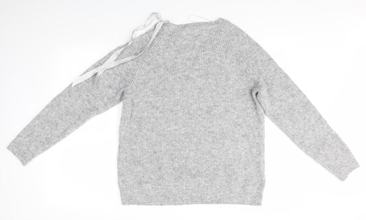 Matalan Womens Grey Pullover Jumper Size L