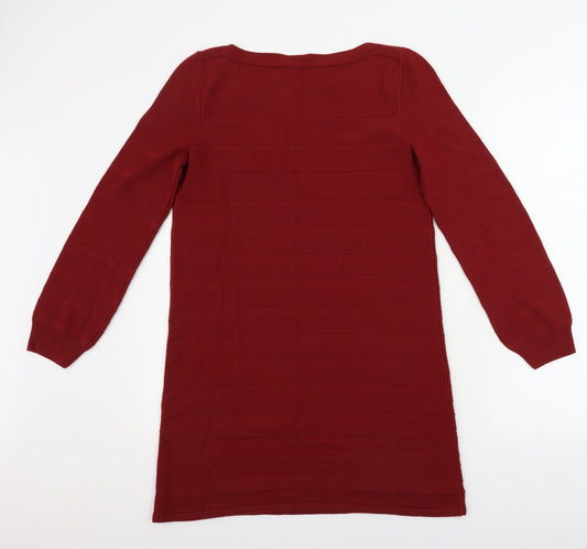 TU Womens Red A-Line Size 10