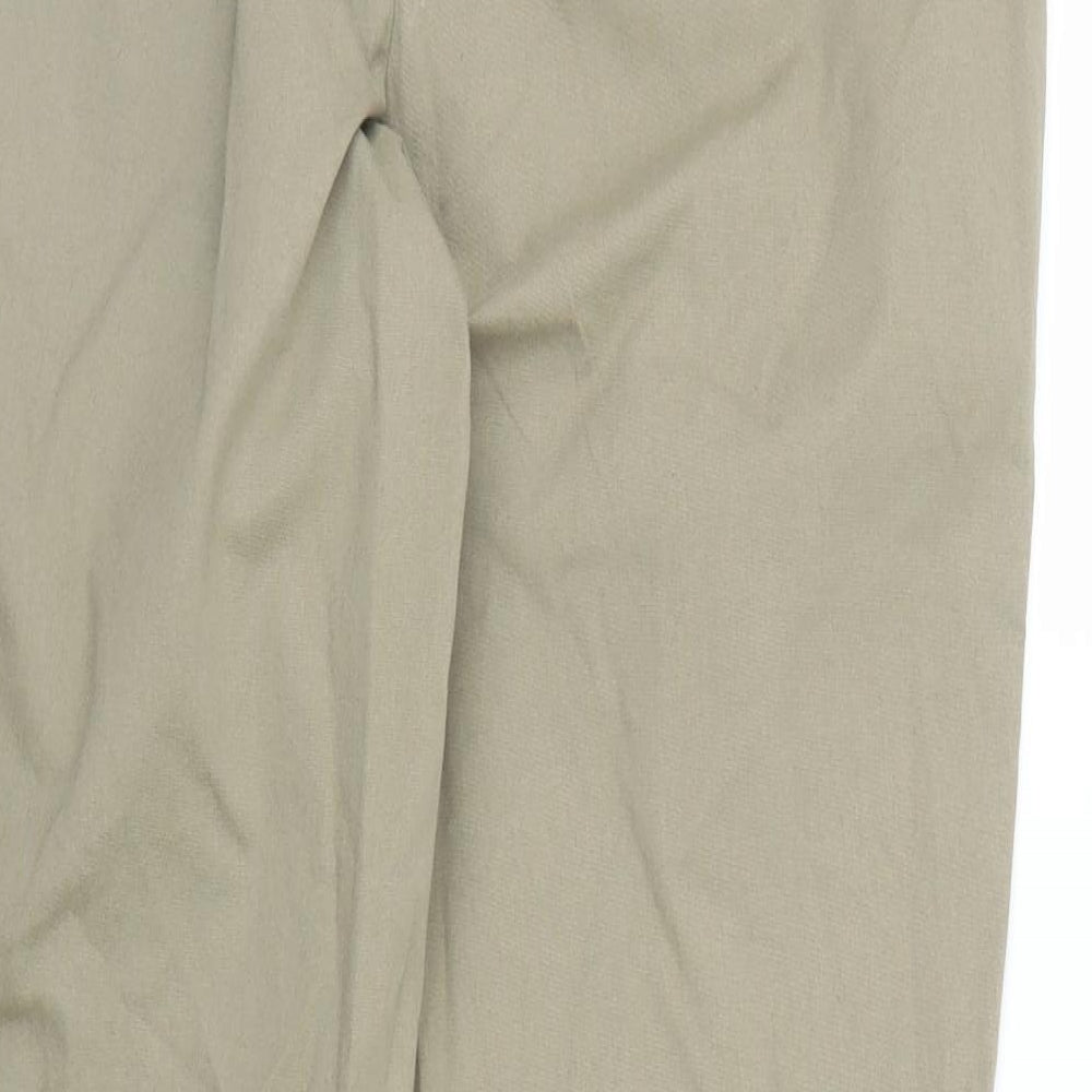 Select Womens Green Pedal Pusher Trousers Size 8 L24 in
