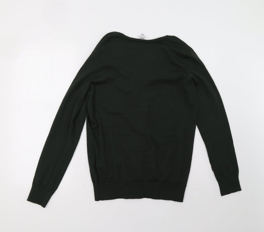 Dorothy Perkins Womens Green Knit Cardigan Jumper Size 14