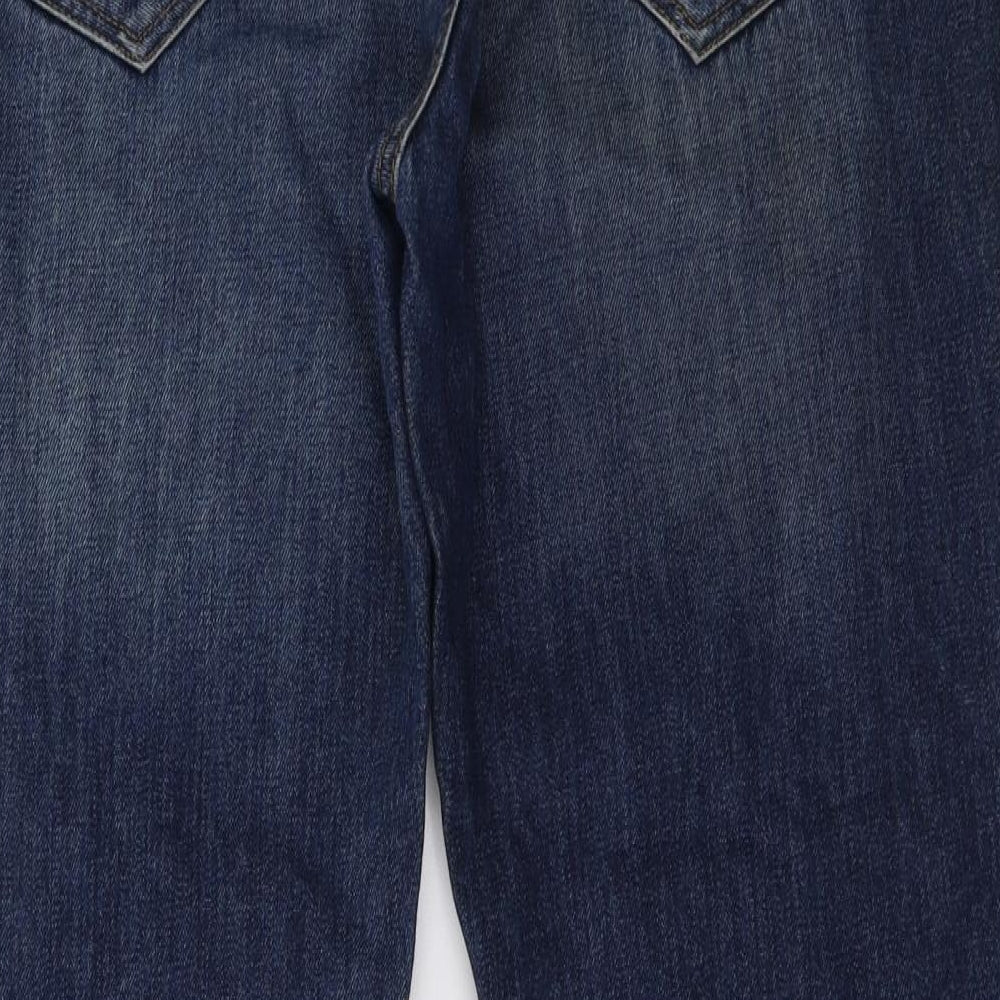 Burton Womens Blue Denim Straight Jeans Size 36 L32 in