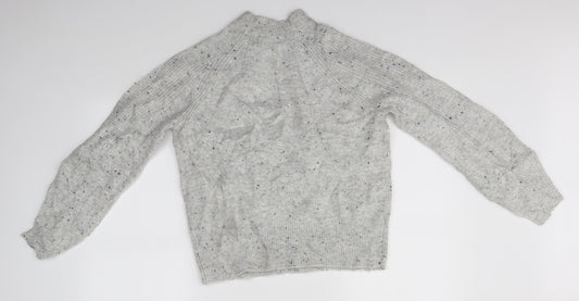 M&S Womens Grey Pullover Jumper Size S