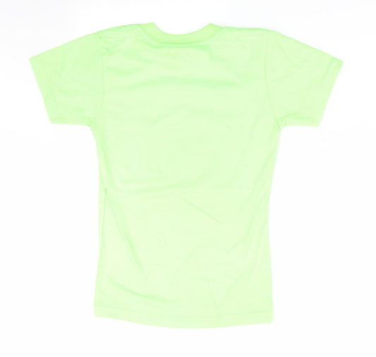 Asemar Boys Green Animal Print Basic T-Shirt Size 4 Years - Punta Cana