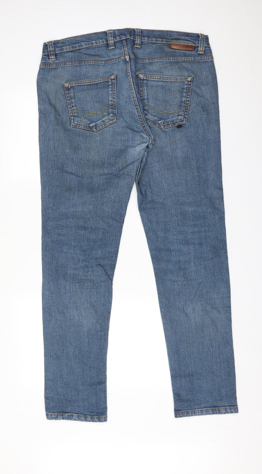 DSTRUCT Womens Blue Straight Jeans Size 36 L31 in